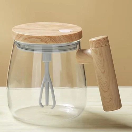 New Rechargeable Self-Stirring Coffee Mug, 400ml Electric Mixing Cup with Automatic Stirring Function