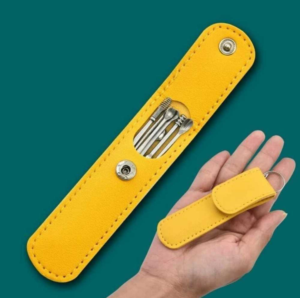 Ear Wax Cleaning Tools Kit with Leather Pouch
Regular priceRs 1200.00 PKR